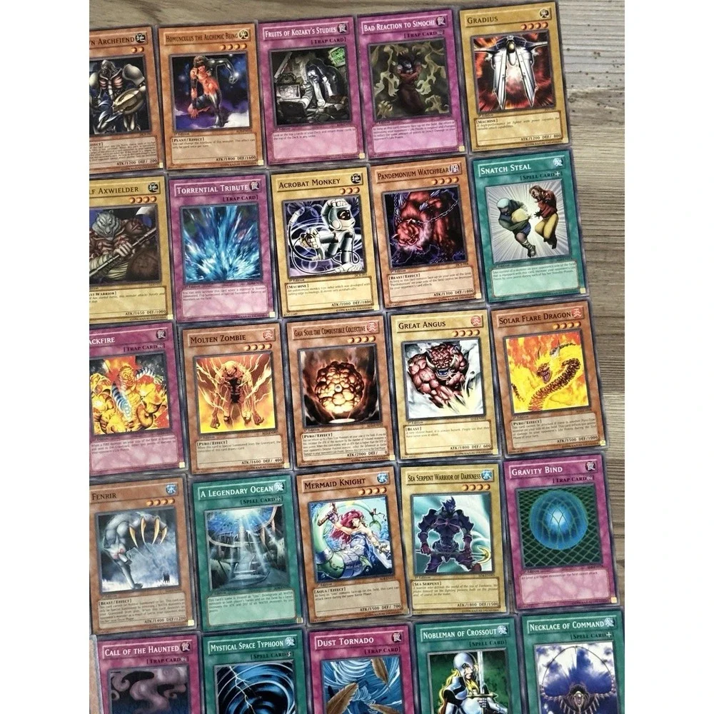 Konami Yu-Gi-Oh! TCG 65-Card Mixed Lot 1st Edition Monster/Spell/Trap